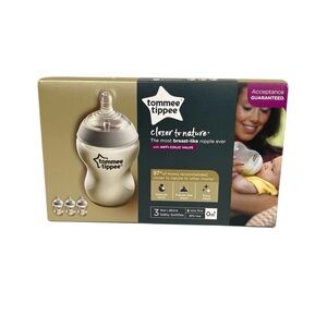 Tommee Tippee Closer to Nature Baby Bottles 9oz Set of 3